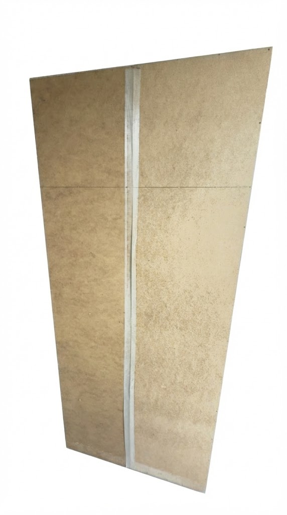 Premium German Wardrobe 2 Door Mirror Oak Sonoma Hanging Rail Shelves Ex-Display - Image 4